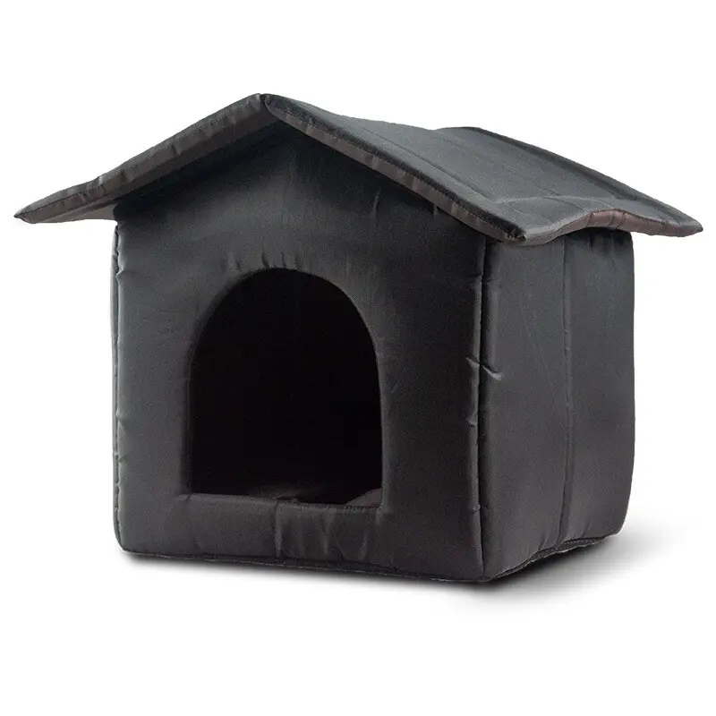 [2-3 day arrival]Outdoor Cat House Waterproof Breathable Pet Bed Dog Kennel Stray Cats Shelter UK 5