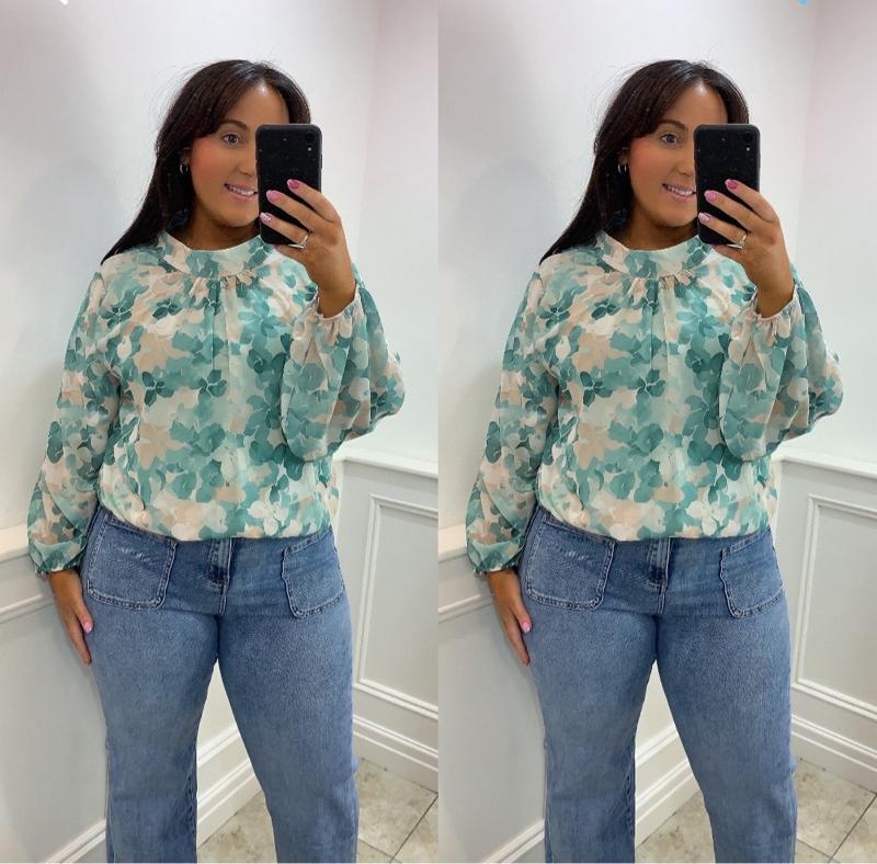 Product Introduction of Rachel Bubble Hem Top for Women - Onesize 8-18 - Womenswear, Shirts 3