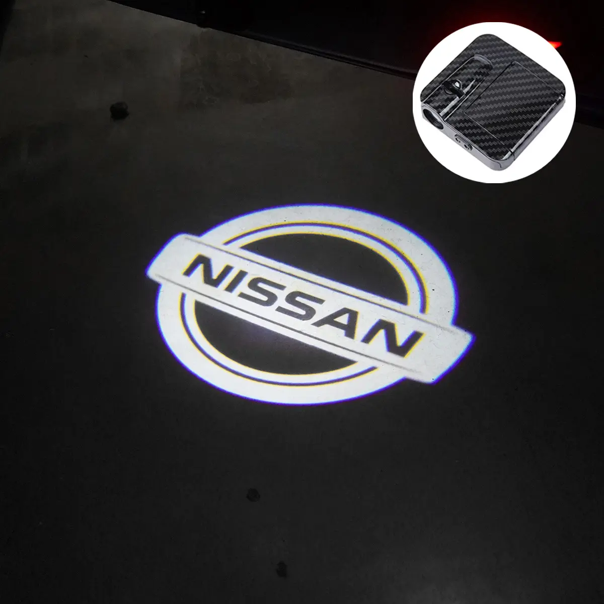 2PCS for Nissan Smart Door Projector | Ultra-Bright 3D Logo Light with IP65 Waterproof | Plug-&-Play Installation | Universal Fit (Altima, Rogue, Sentra, Pathfinder, Maxima) | JDM-Inspired Accessories