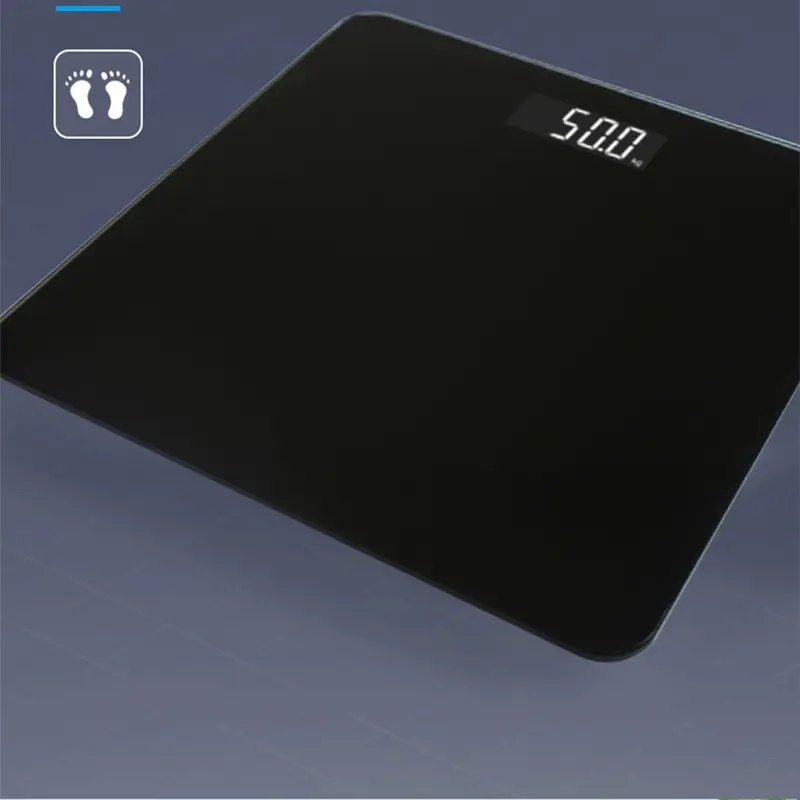 Digital Bathroom Scales 180KG Body Weight Weighing Scale LCD Electronic, Bathroom Scale, Batteries Included, Scale Body Weight, Weight Scale, Digital Scale for Weight, for Body Weight, Weight Scales Home (Black) 4