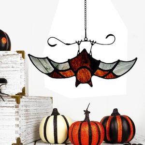 Halloween Bat Decor - Realistic Design - Spooky Home Decorations Smooth Ornaments