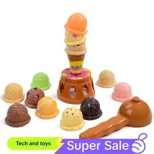 Ice Cream Stacking Game Pretend Play Toy, 1 Set Stacking Cup Game Toy, Stacking Game for Kids