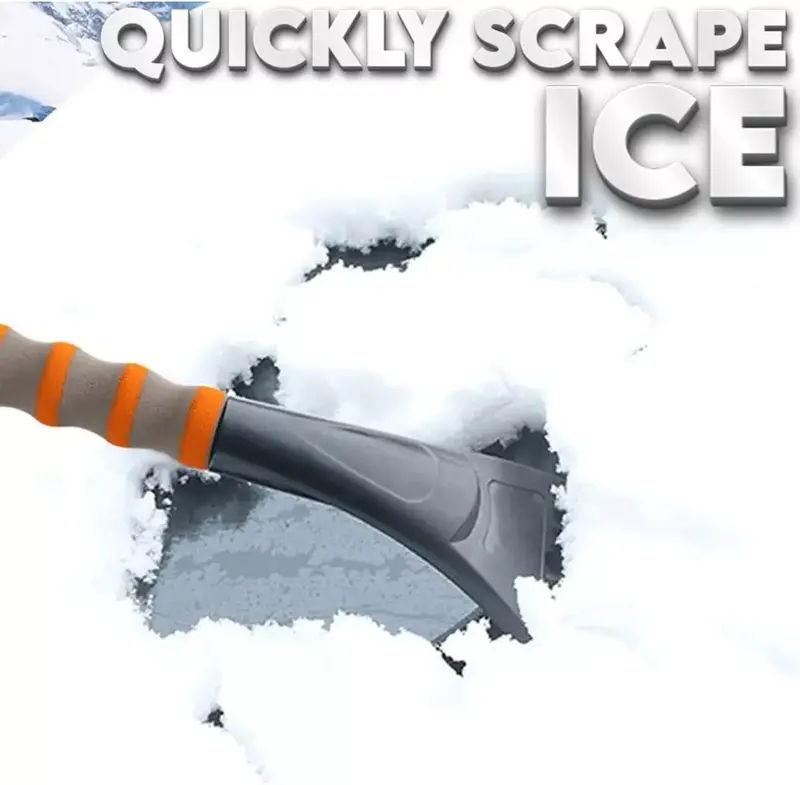 Heavy Duty Car Van Soft Grip Ice Scraper & Snow Brush Windscreen Frost Winter UK 3