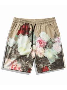 Men's Regular Fit Shorts, Casual Comfy Breathable Swim Shorts for Summer, Men's Swimwear for Beach Vacation