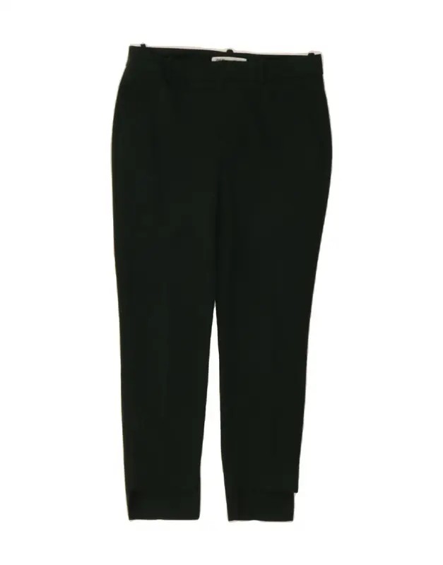 Pre-Owned Vintage ZARA Womens Slim Chino Trousers EU 36 XS W26 L28 Green 1