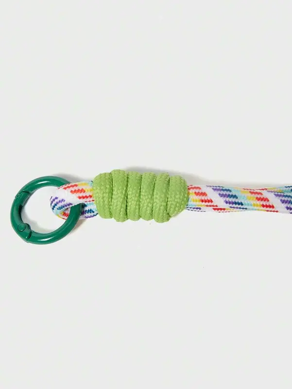 1pc Woven Rope Bag Charm – Stylish Fashion Accessory for Handbags, Totes & Backpacks 1