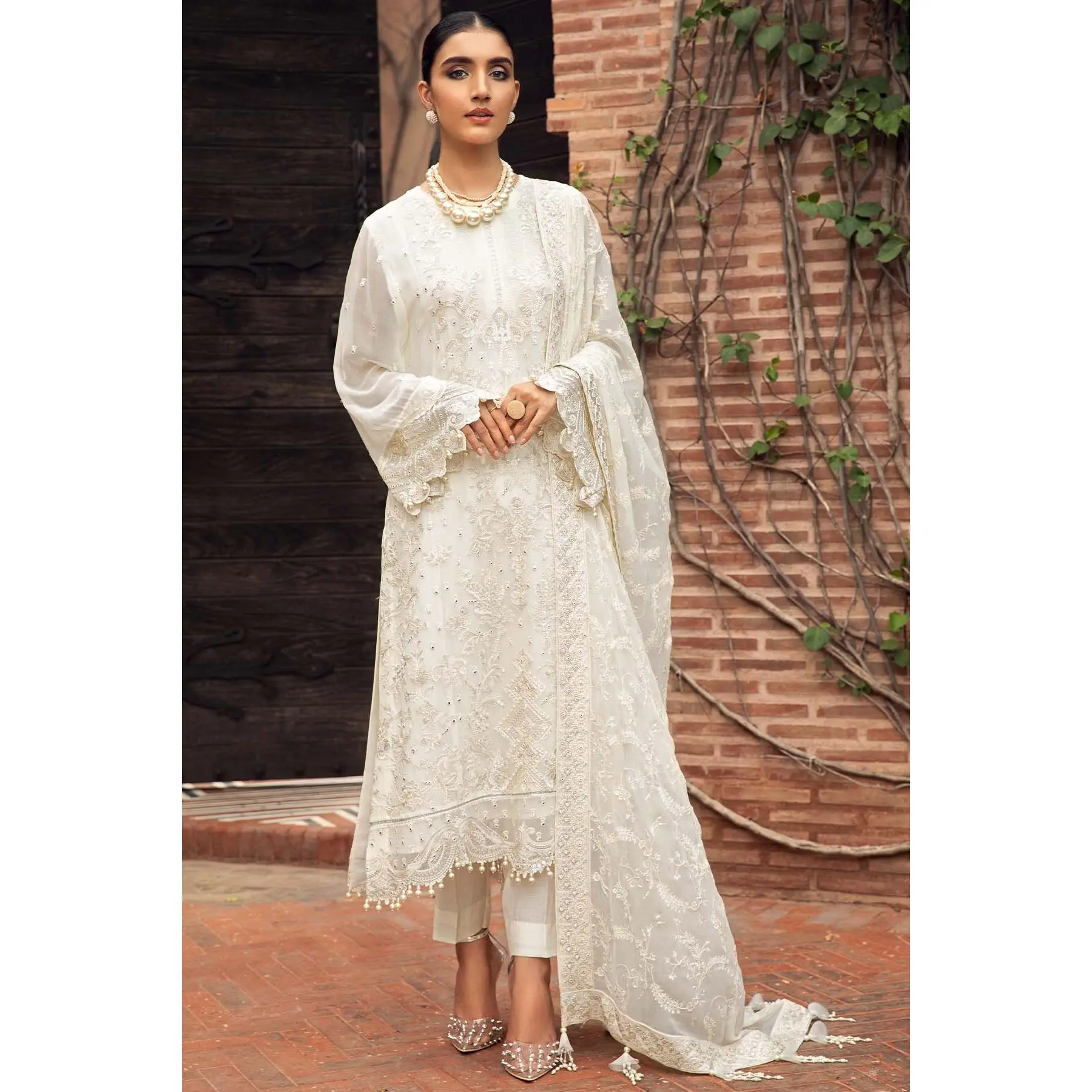 Farasha Shiffon party wear collection D1