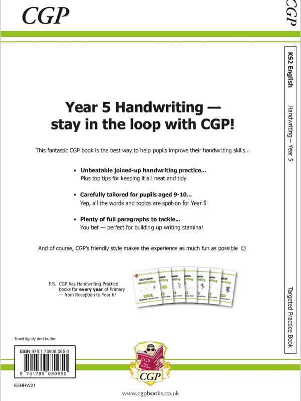 KS2 English Targeted Practice Book: Handwriting - Year 5 5