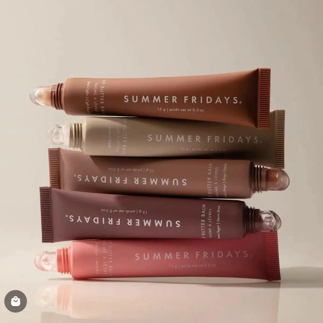 Summer Fridays Lip Butter Balm - Conditioning Lip Mask and Lip Balm for Instant Moisture, Shine and Hydration - Sheer-Tinted, lip gloss,lip balm,lipstick,Soothing Lip Care Skincare Shea Sugar Vegan