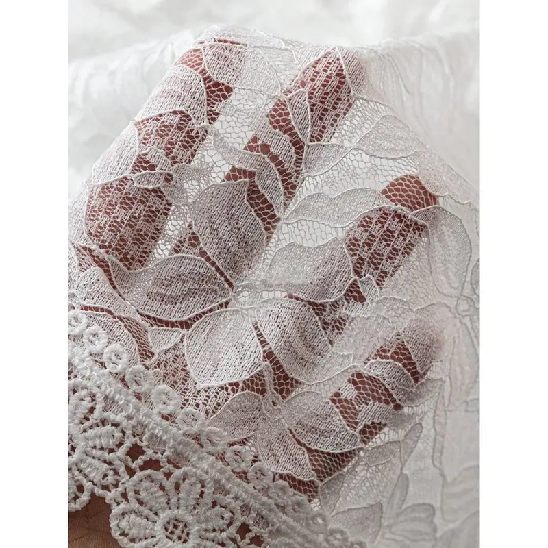 Clasi Women's Stand Collar Solid Color Lace Patchwork Pullover Top 3