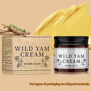 Organic Concentrated Wild Yam Cream, 1/2 Counts Natural Extract Moisturizer for Women & Men, Deep Nourishing & Hydrating Facial Cream, Christmas, Christmas Gift