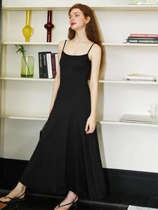 Moses Queen/Queen of Mercy Summer camisole skirt for women, mid to long loose fit long skirt, pure desire temperament, seaside festival thin skirt # 62866