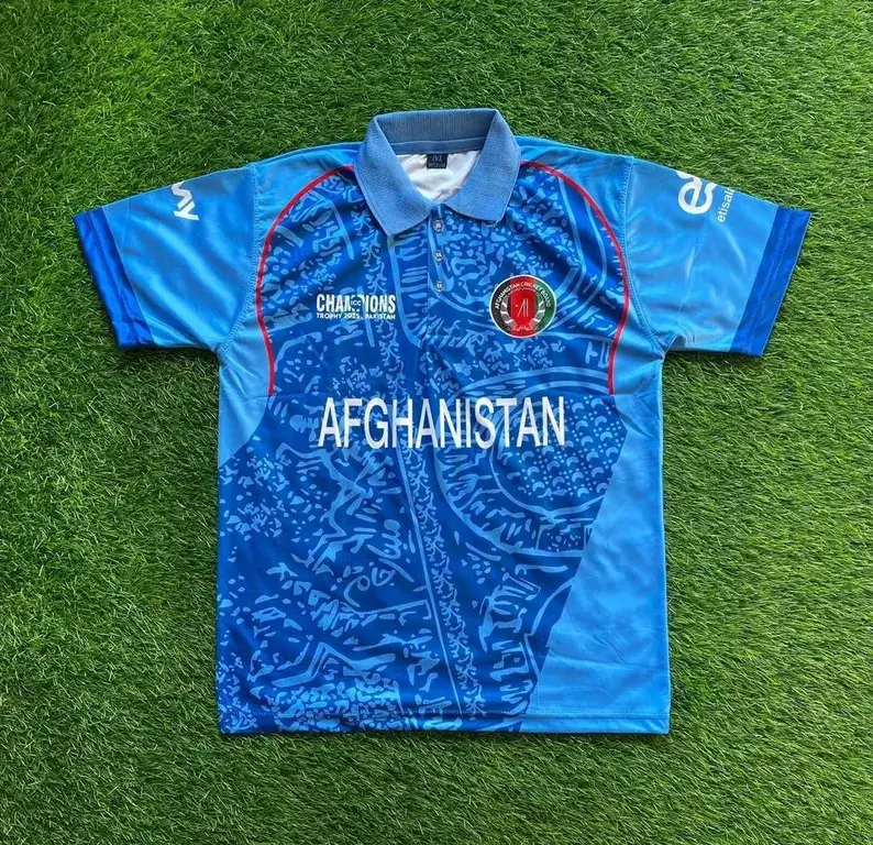 Afghanistan Cricket Jersey - Men's ICC Champion Trophy 2025 ODI Shirt 0