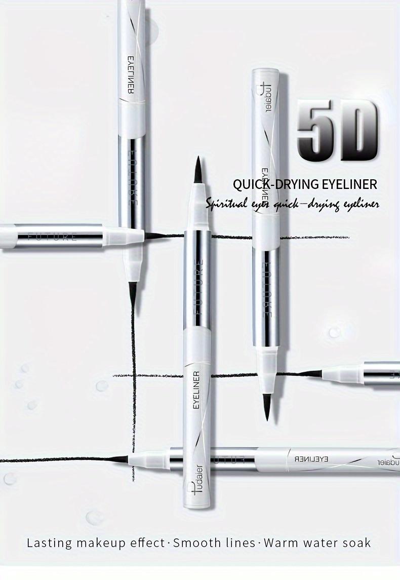 Product Introduction of [Long-Lasting Sweat-Proof Eyeliner Formula] Long-Lasting Black Liquid Eyeliner with Fast Drying and Sweat-Proof Formula Lipliner Makeup Cosmetic 1