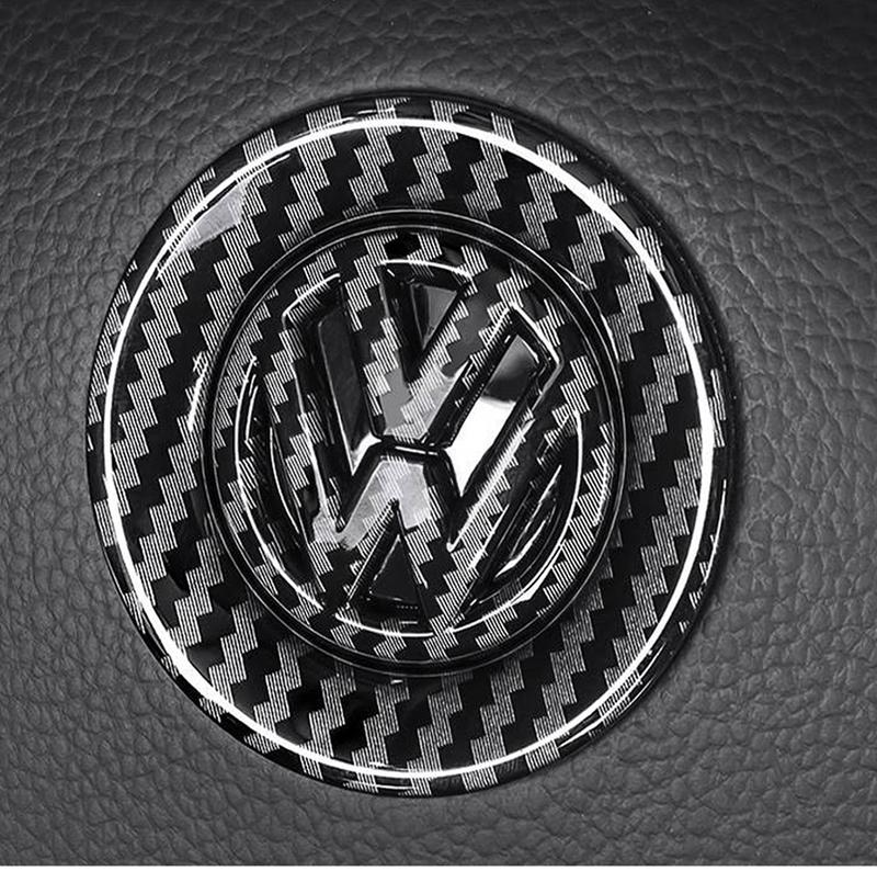 Product Introduction of Car Steering Wheel Emblem Sticker Interior Accessories For Volkswagen GTI Polo Golf Passat Scirocco Beetle Tiguan Magotan 6