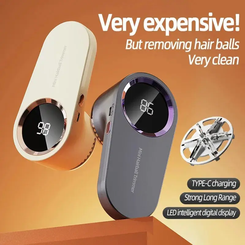 Lint Remover USB Charging Electric Pellet Machine Hair Ball Lint Trimmer Portable Electric Clothes Lint Machine High-speed Moto 2