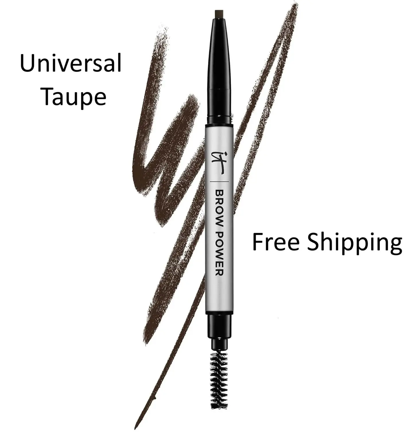 IT COSMETICS BROW POWER UNIVERSAL TAUPE EYEBROW PENCIL 0.16g