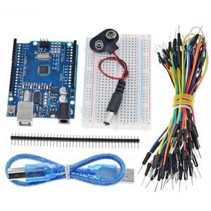 R3 DIY Kit, 400-hole Bread Board Kit with Button Switch, Personalized Electronic Components, Electrical Equipment & Supplies
