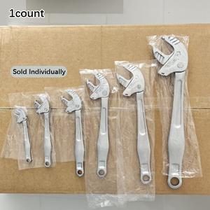 Automatic Locking Wrench, Crab Clamp Multi-Functional Quick Adaptation, Industrial Grade Adjustable Wrench for Home & Factory Repair