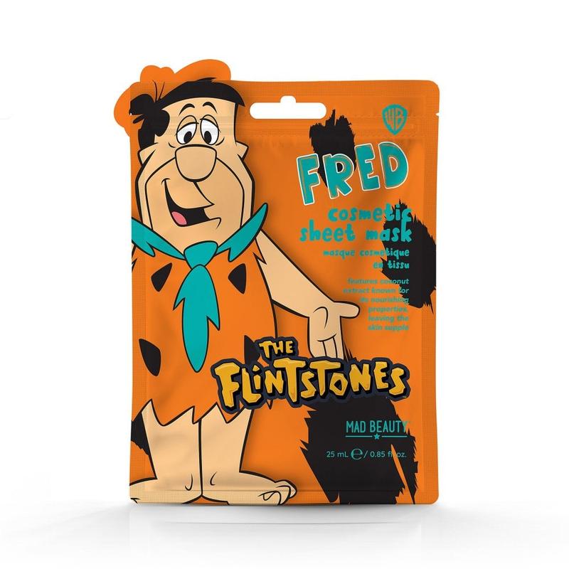 Mad Beauty Warner Brothers Flintstones Cosmetic Sheet Mask as seen on Karen Hauer 2
