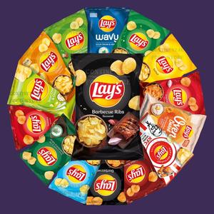 Lays Crisps - 31 Flavours To Choose From (75g-150g) International Snacks slabs chips