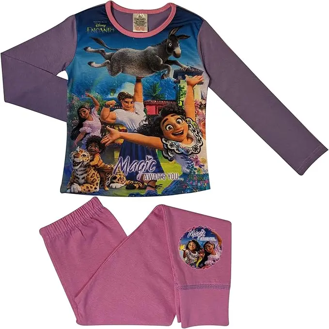 Girls Disney Encanto Magic Awaits You Pyjamas Pjs Age 4-10 Years