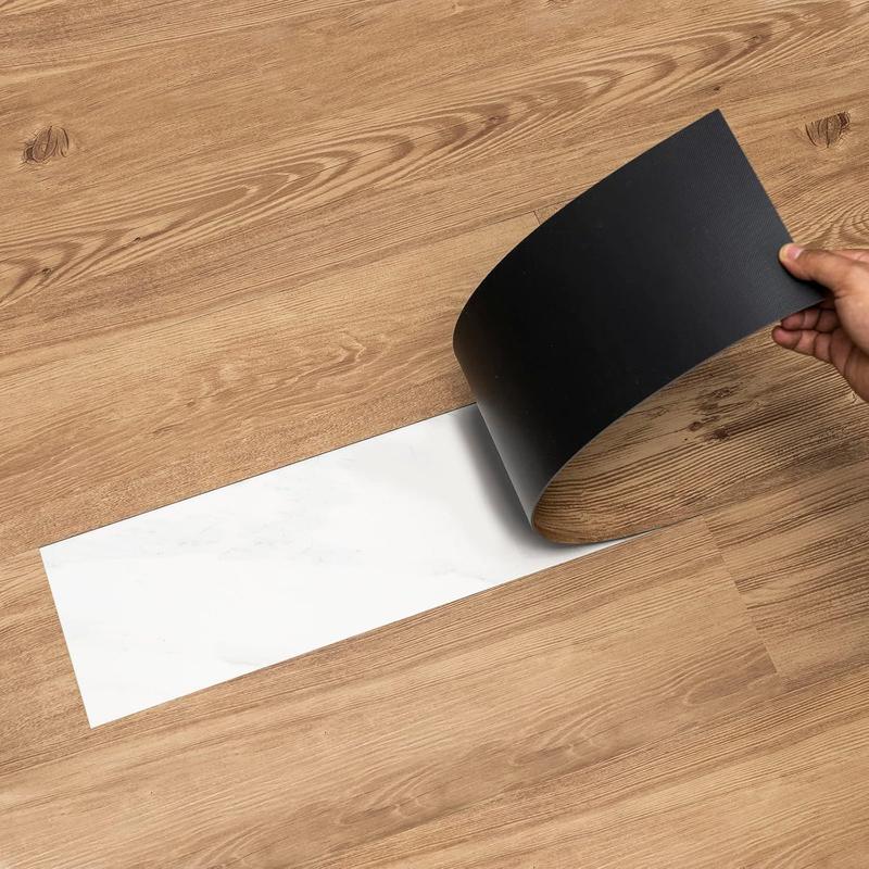 NEW Flooring - Lino Flooring with Pink Brown Effect,Peel and Stick Floor Tiles Self Adhesive Floor,2.0mm 36pcs Waterproof for Hallway Kitchen(5.02‎m²,Pink Brown) 2