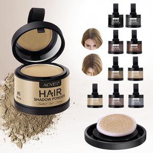 Hairline Shadow Powder, 1 Count Highlight Brown Blonde Hairline Modifying Highlight Brown Powder, Gentle Hair Dye Hair Color Shadow, Instantly Cover Gray Hair Powder, Professional Hair Styling Product for Women & Men, Haircare Root Cover Up