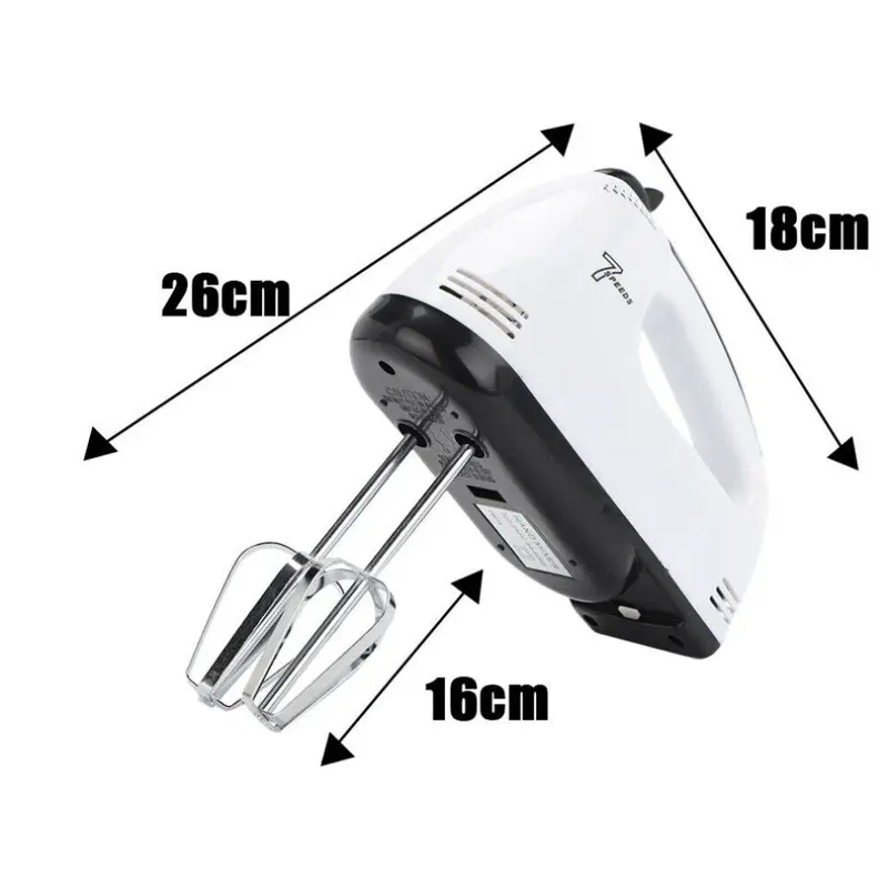 Electric Handheld Whisk 7-Speed Hand Mixer Kitchen Egg Beater Cream Cake Blender kitchen  appliances 8