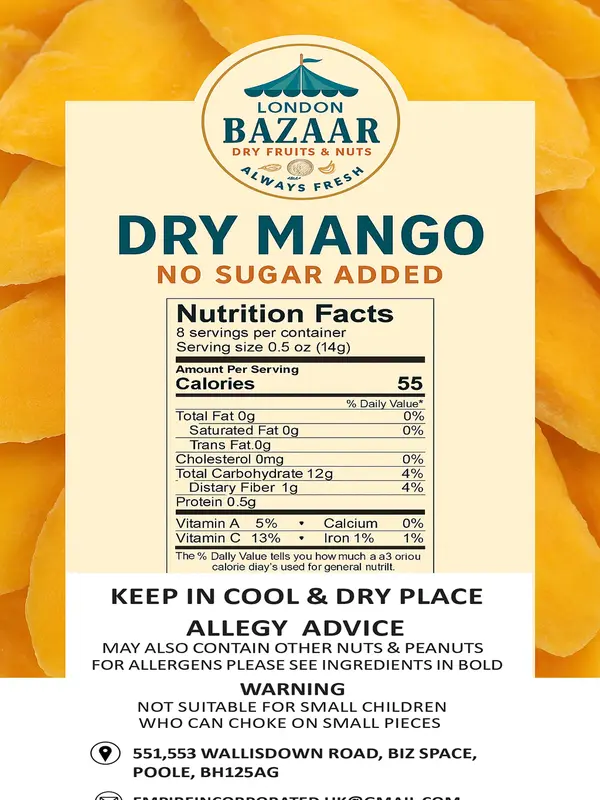 Dry Mango ( NO SUGER ADDED) 4