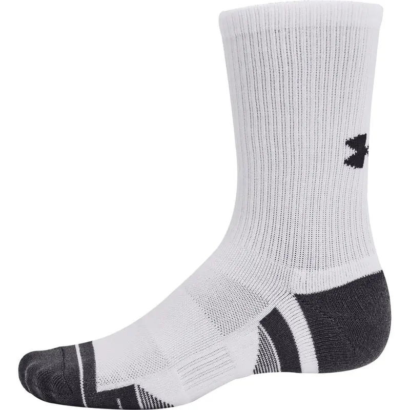 Under Armour Performance Tech (3 Pack) Crew Socks for men - running 3