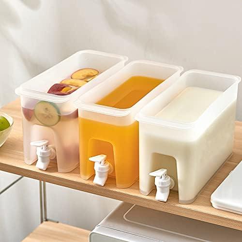 1 Gallon Plastic Beverage Dispenser with Spigot,Aguas Frescas Vitrolero Plastic Water Container,Great for Sun Tea, Iced Tea, Juice, Beer, Wine and Liquor 3