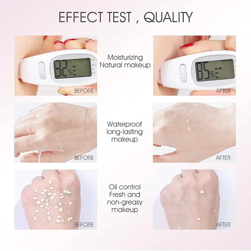 Skynest 2pcs Pore Primer, Color Correcting Facial Serum, Face Makeup Primer Base,Isolation Cream,Invisible Pore,Oil Control, Brightening Moisturizing Essence Concealer Foundation 2