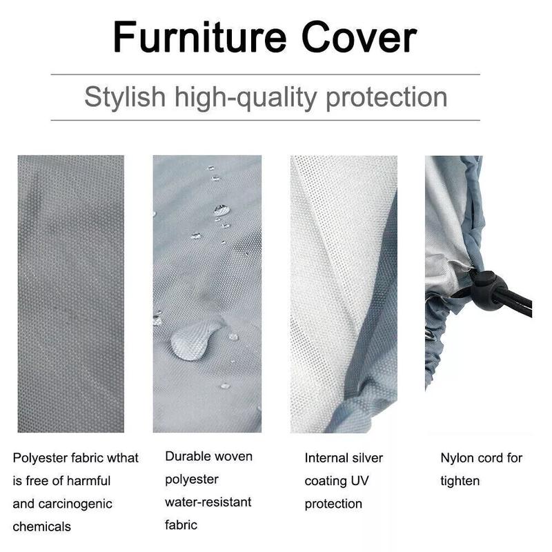 Product Introduction of Heavy Duty Hanging Swing Egg Chair Cover Garden Patio Outdoor Sun UV Waterproof 8