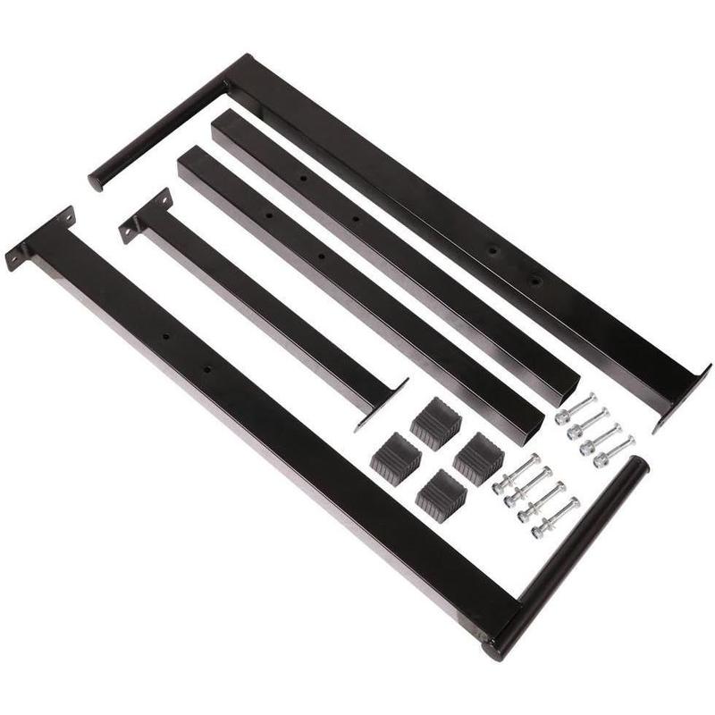 Dip Station Stand Chest Tricep Exercise Workout Station Pull-up Dipping Bars Black 5