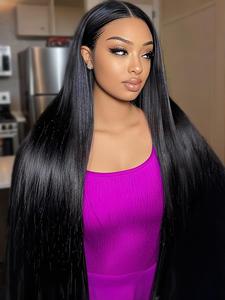 100% Human Hair Wig 13×6 Lace Front Wigs 26 Inch Long Straight Human Hair Wigs Human Hair Wig for Woman