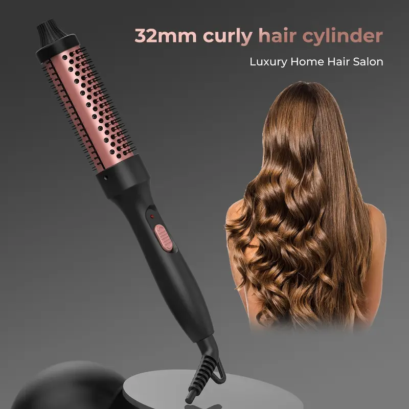 New Hot Selling Hair Straightener Curling Iron 3-In-1 Large Curling Inner Knot Bangs Hair Straightening Iron Home Appliances 1