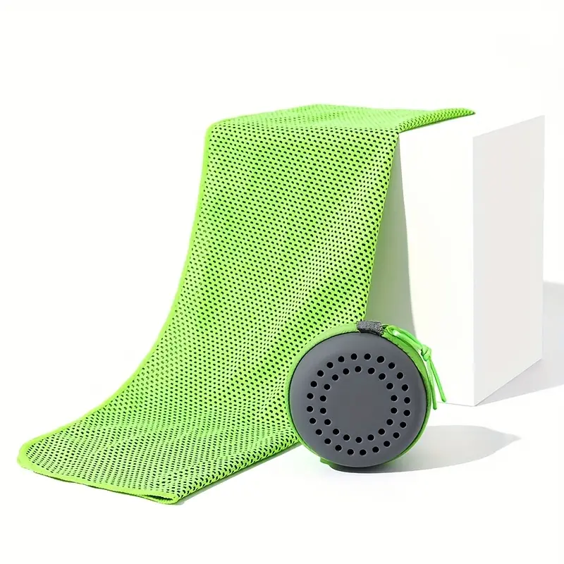 [Cooling Towels] Soft & Breathable Quick-Dry Cooling Towels | Absorb Sweat, Come with a Storage Box, Suitable for Sports, Running, Yoga, Fitness Clubs, And Golf 4