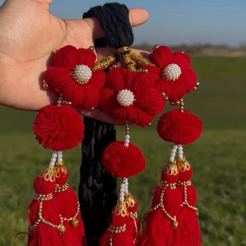 Laccha Dori – Traditional Nepali Hair Accessory Paranda 1