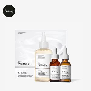 The Ordinary The Bright Set-Caffeine Solution 5% +The Ordinary EGCG (30ml)-Ethylated Ascorbic Acid 15% Solution (30ml)-The Ordinary Glycolic Acid 7% Toning Solution (100ml)
