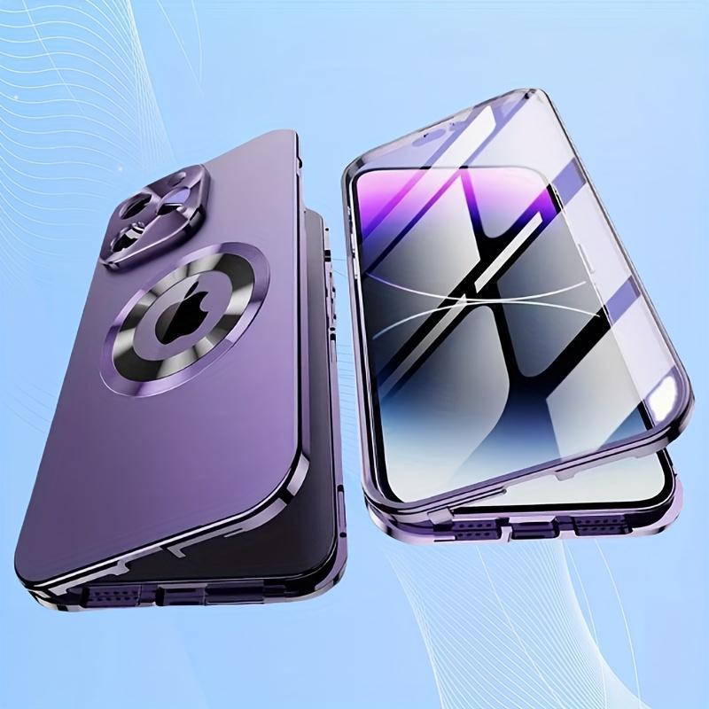 New Anti-Spy Phone Case Series, Magnetic 2-In-1 Design, Complete Protection Case, Compatible with Iphone 16/15/14/13/12 Pro Max Plus 5