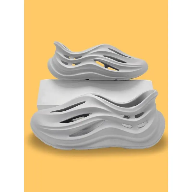 【2025】Men's Casual Colorblock Design Eva Clogs, Comfortable Casual Breathable Beach Slippers, Trendy All-match Clogs for Daily Summer Vacation Beach Wear 2
