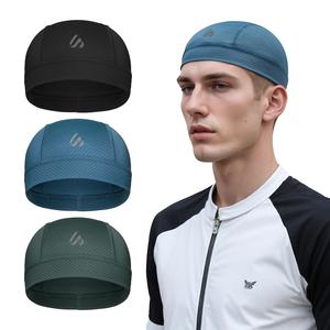 Breathable Mesh Sports Cap, 3 Counts/set Sweat-wicking Sports Cap for Outdoor Activities, Comfortable & Adjustable Helmet Liner Hat