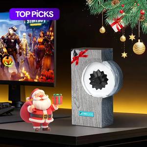 Ferrofluid Speaker Music Companion, Ferrofluid Display Lamp, Magnetic Liquid Toy for Entertainment, Desktop Ornament, Cool Gadget for Men, Ideal Gift