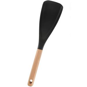 Silicone Cooking Spoon, 1 Count Multifunctional Long Handle Salad Pizza Spatula, Kitchen Utensils for Home Use, Household Kitchen Products
