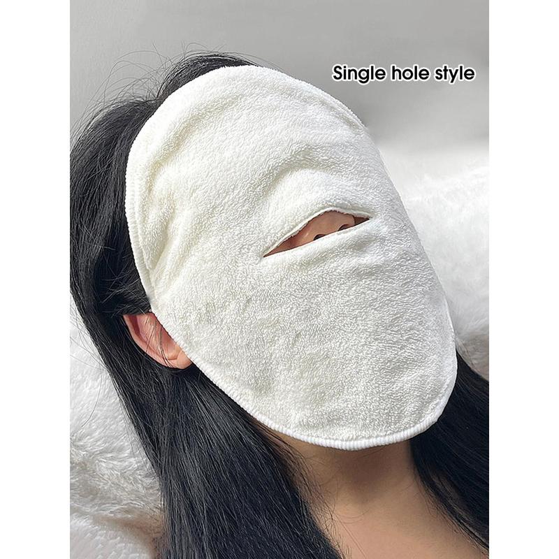 Hot compress towel hanging ear soft skin-friendly steam heating cold hot compress face towel wet compress irrigation face towel 1