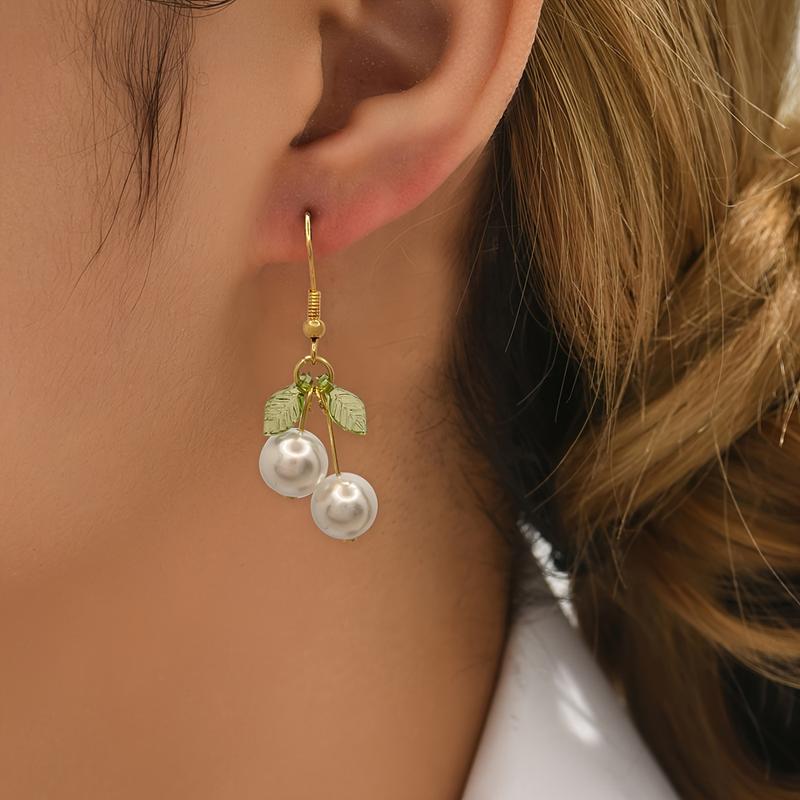 Charming Lily of Valley Dangle Earrings - Handmade Resin Jewelry for Her - Stylish, Lightweight & Eye-Catching Design - Perfect Vacation Accessory or Special Gift for Women 5
