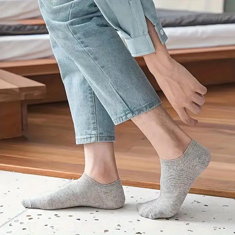 Product Introduction of 20 Pairs Unisex Plain Ankle Socks, Casual Breathable Crew Socks for Daily Wear, Fashion, Soft Cozy Comfortable Wear, Multipack Minimalist Basic Socks For Women, Women Socks & Hosiery, Menswear 2