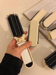 Portable Folding Pocket Hair Comb, Detangling Hairbrush, Hair Styling Comb, Hair Detangling Comb for Women, Girls, Men, Stylists, Barber