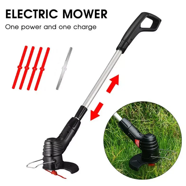 Cordless trimmer Grass Trimmer Cutter Garden Lawn Edger Charging Rechargeable Grass Trimmer